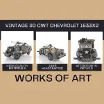 AJ060 Vintage 30 CWT Chevrolet 1533X2 